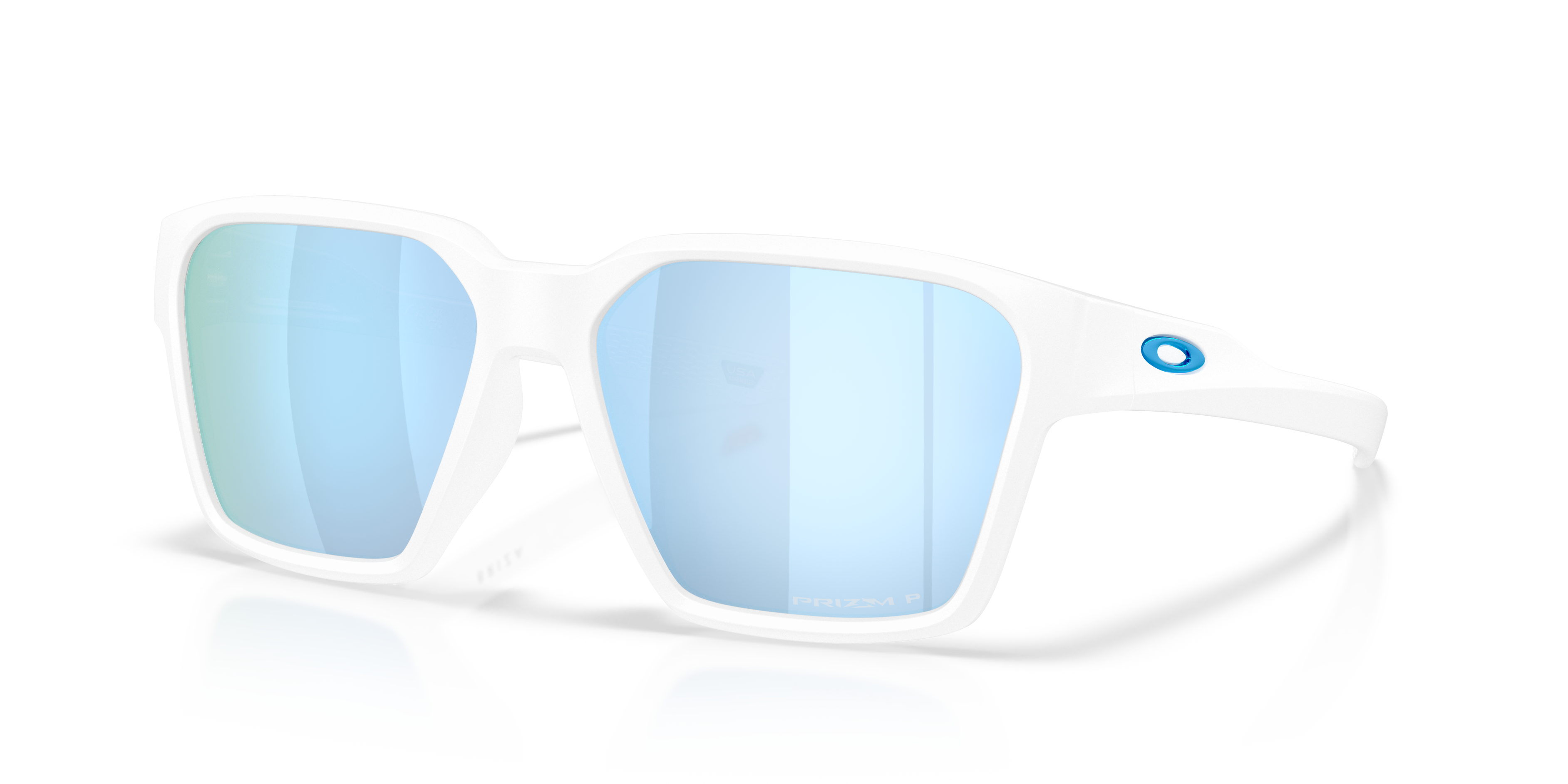 Oakley Briza XL (58 - 16) with Blue lenses and White frame