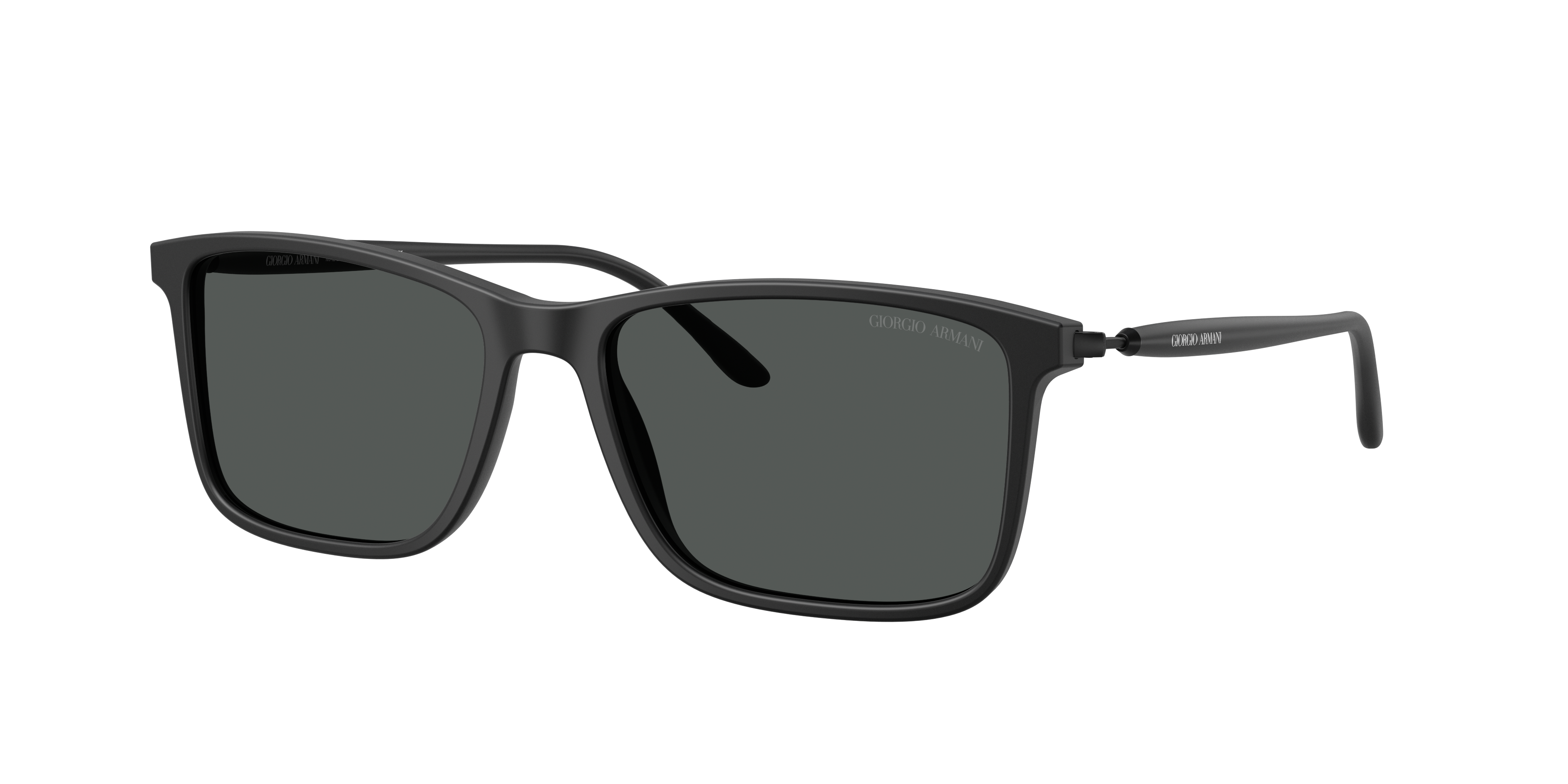 Giorgio Armani グレー ブレザー サイズ50 Giorgio Armani AR8218 XXL (56 - 17) with Grey lenses and Black