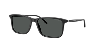 Giorgio Armani AR8176 XXL (57 - 18) with Grey lenses and Black