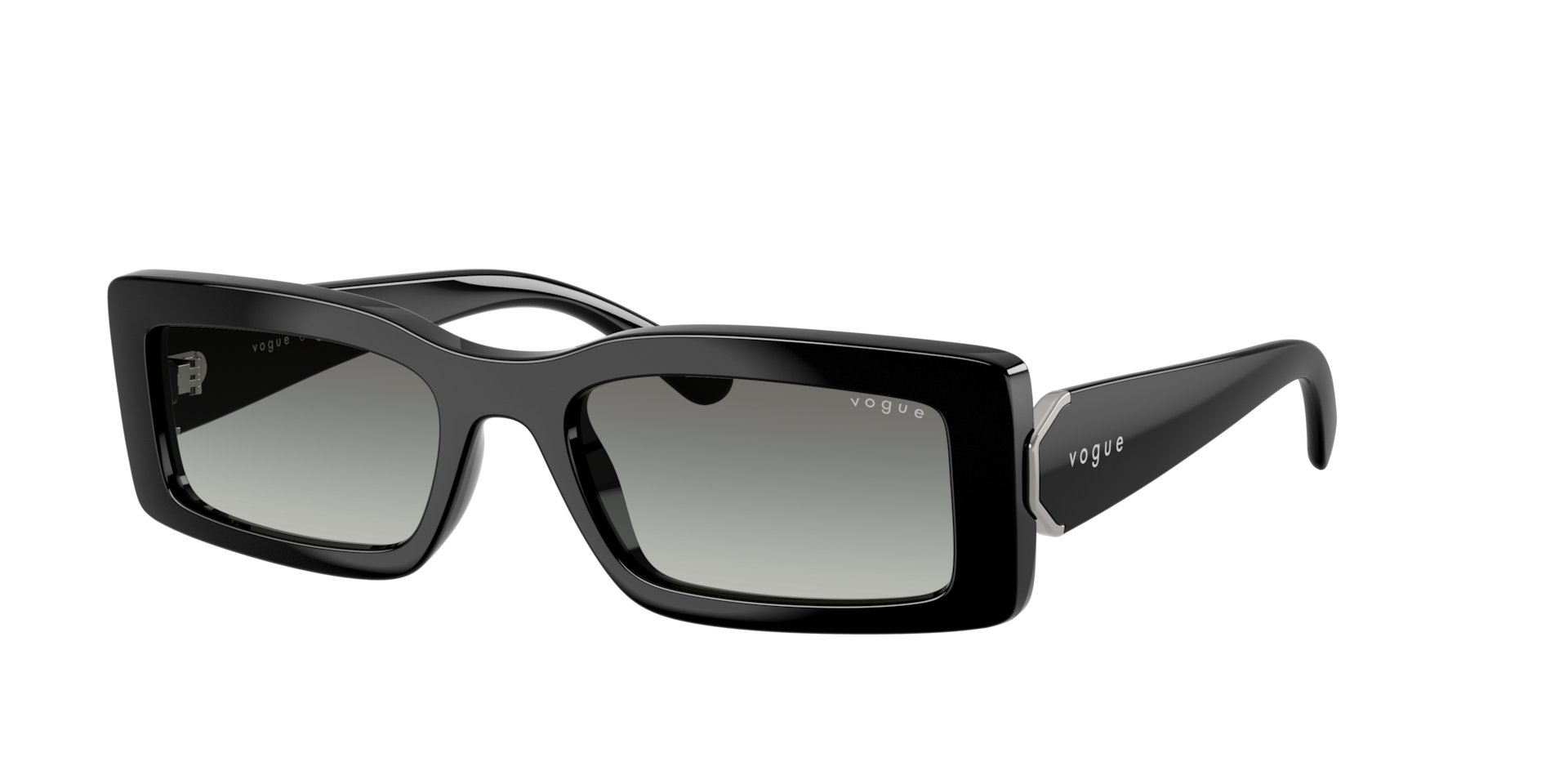 Vogue Eyewear Woman Sunglass VO5674S -  Frame color: Black, Lens color: Grey Gradient