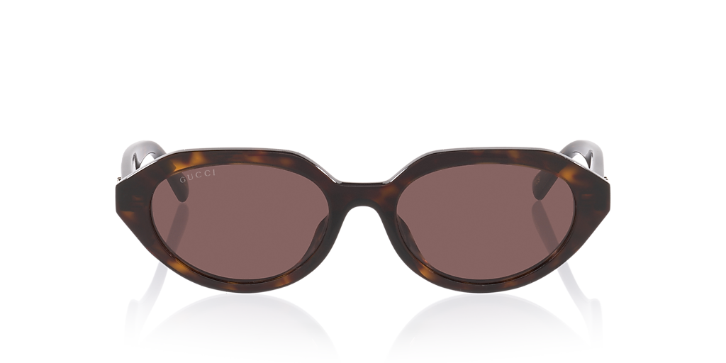 小物 GUCCI linestone clear sunglasses brown Gucci GG2178S S (53 - 18) with Brown lenses and Tortoise frame