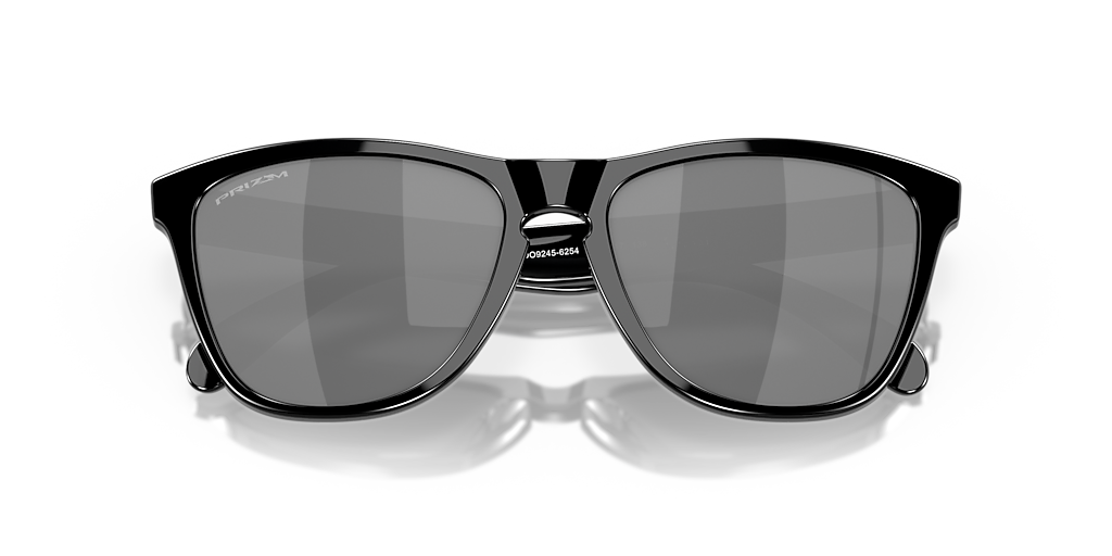 Oakley Frogskins™ (Low Bridge Fit) XL (54 - 17) with Black lenses
