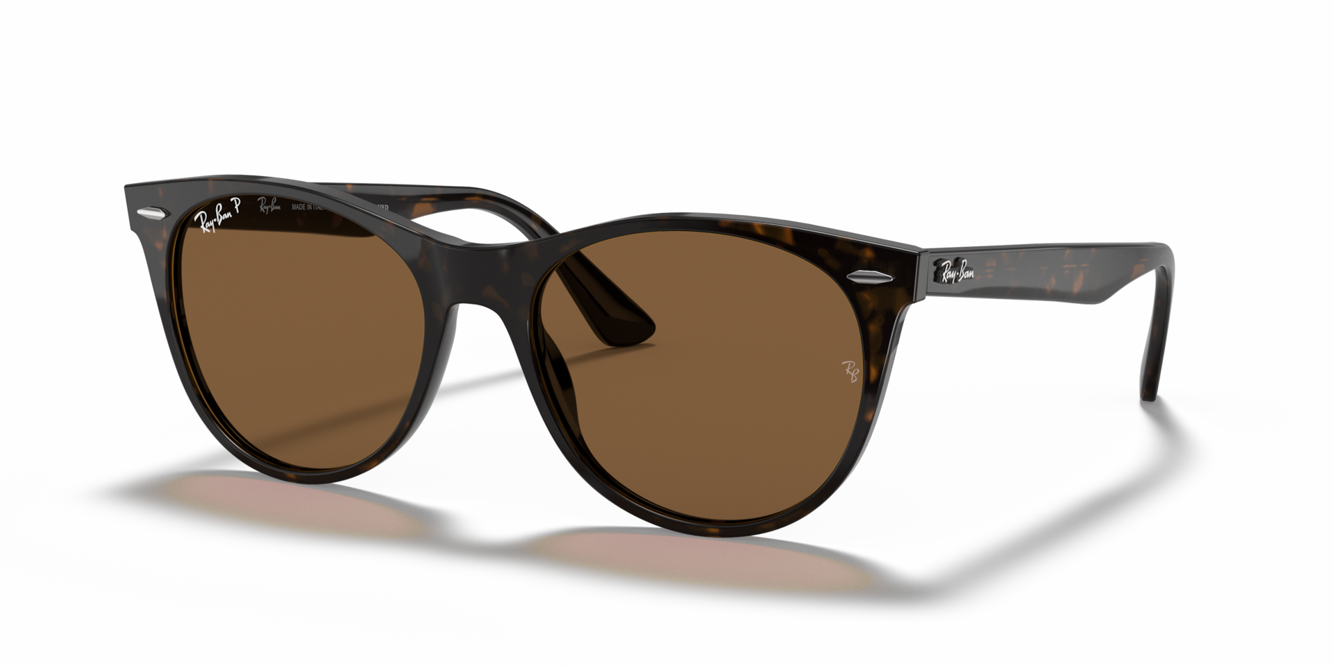 Ray-Ban RB2185 Wayfarer II Classic S (52 - 18) with Brown lenses