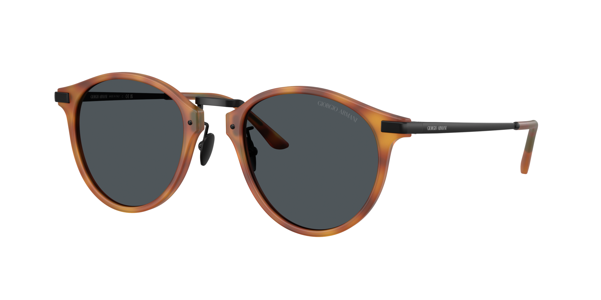 Giorgio Armani Man Sunglass AR8250 -  Frame color: Brown Turtle, Lens color: Blue