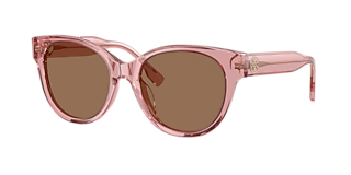 Tory Burch TY7220D M (55 - 16) with Brown lenses and Pink frame