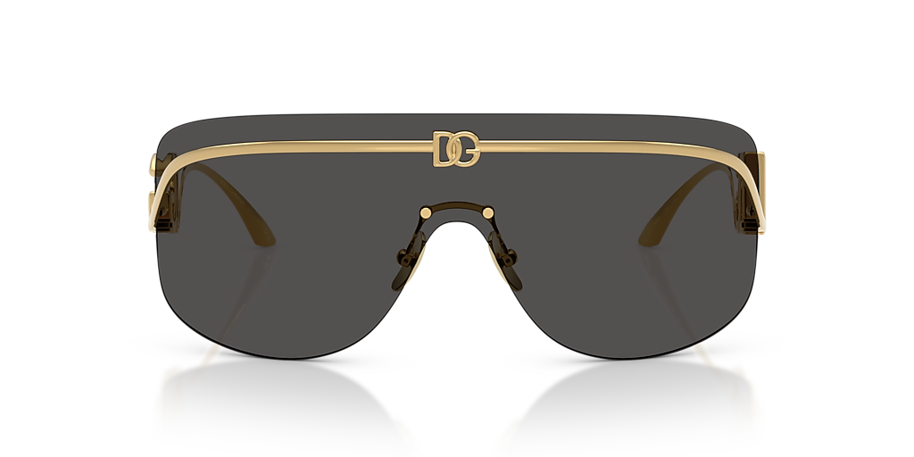 Dolce&Gabbana DG2320 XL (0 - 140) with Grey lenses and Gold frame