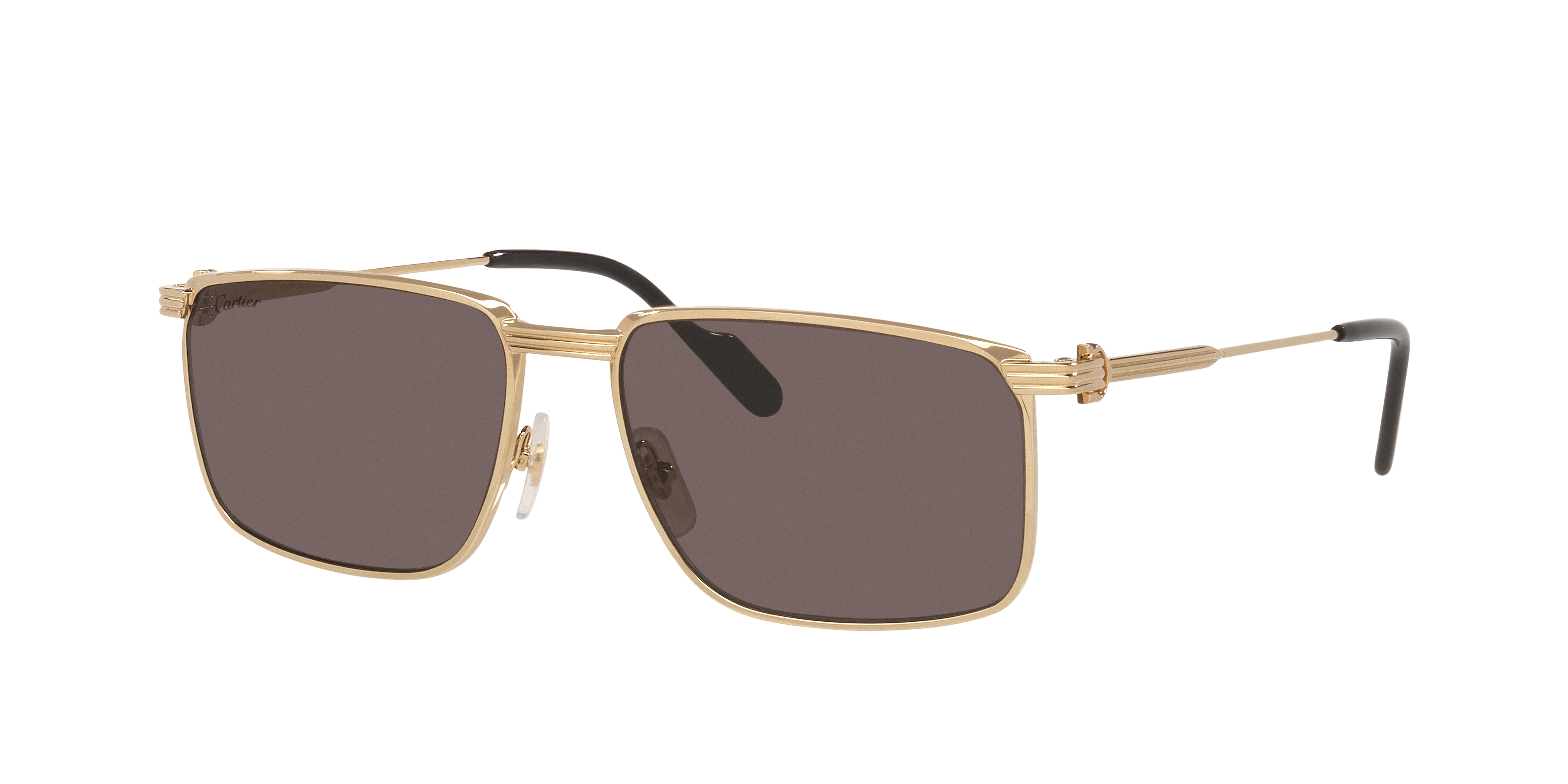 Cartier Man Sunglass CT0534S -  Frame color: Gold, Lens color: Grey