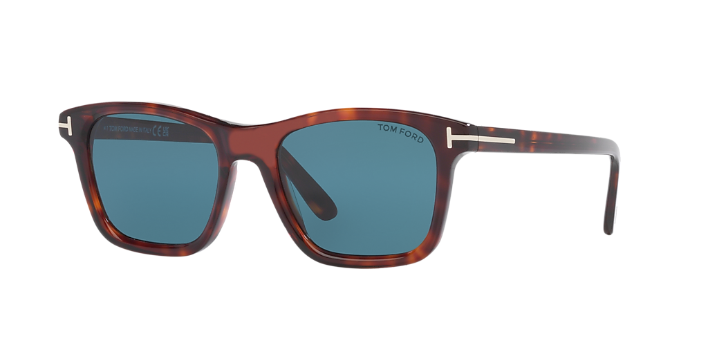 Tom Ford FT1179 XXL (54 - 20) with Blue lenses and Tortoise frame