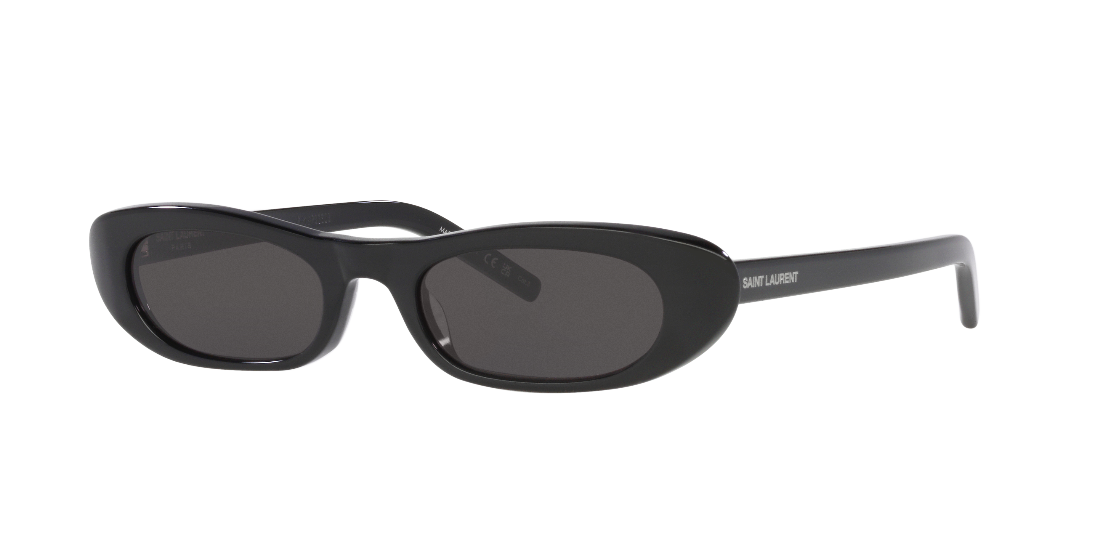 Saint Laurent SL 557 Shade XL (53 - 20) with Black lenses and