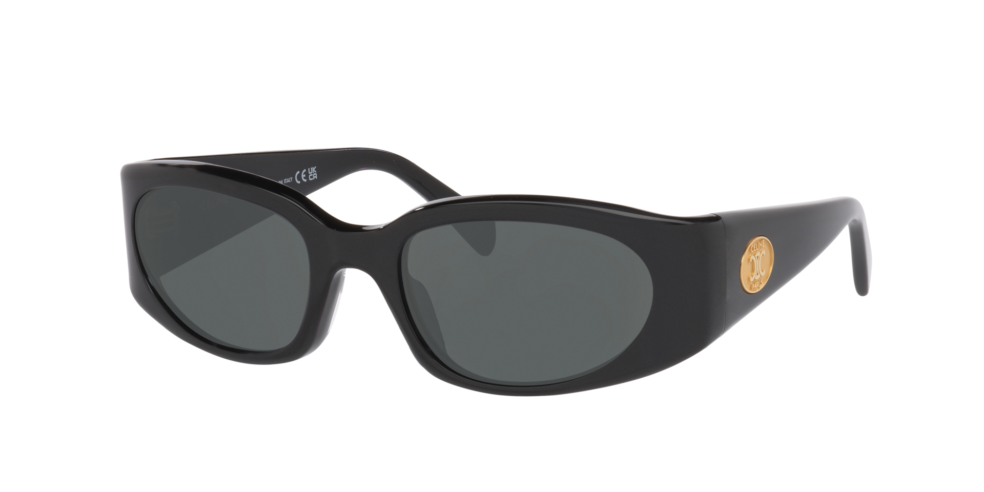 Celine Femme Sunglass Celine Defile CL40347U - Couleur du Monture Noir Couleur de Lentille Gris 440 €