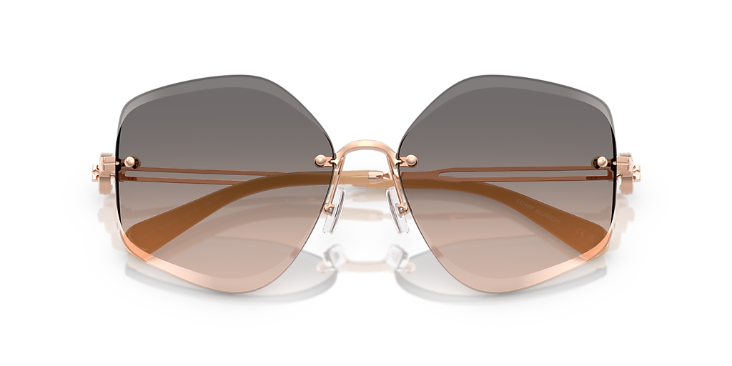 Tory Burch TY6111 L (58 - 16) with Brown lenses and Copper frame