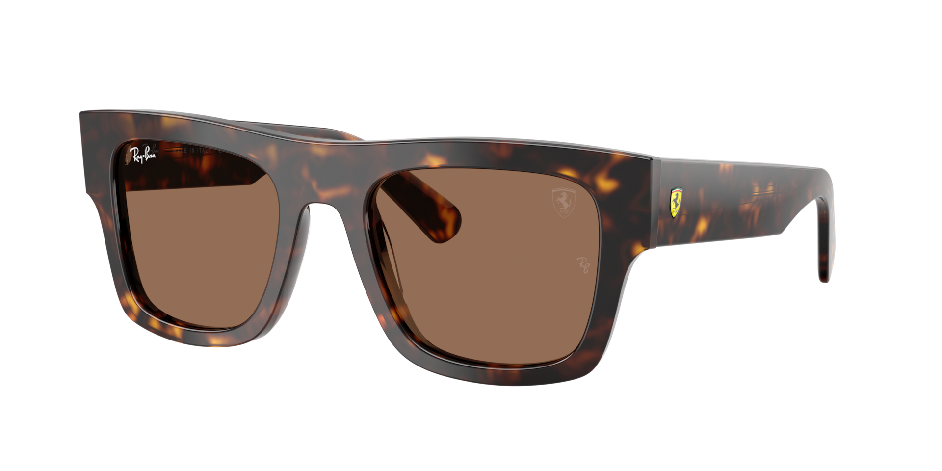 Ray-Ban RB2217M Scuderia Ferrari Collection L (53 - 21) with Brown