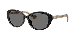 Burberry BE4181 L (58 - 17) with Grey lenses and Black frame