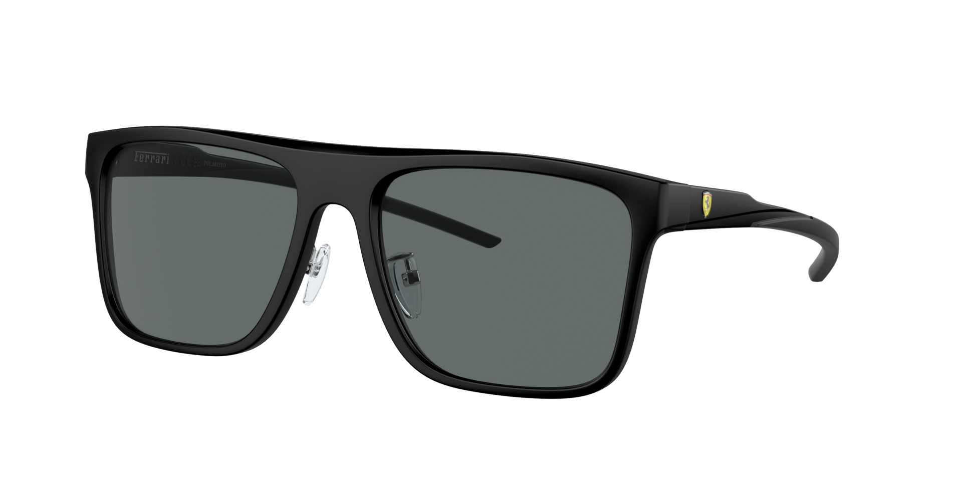 SCUDERIA FERRARI Man Sunglasses FZ6006F  -  Frame color: Matte Black, Lens color: Polarized Grey