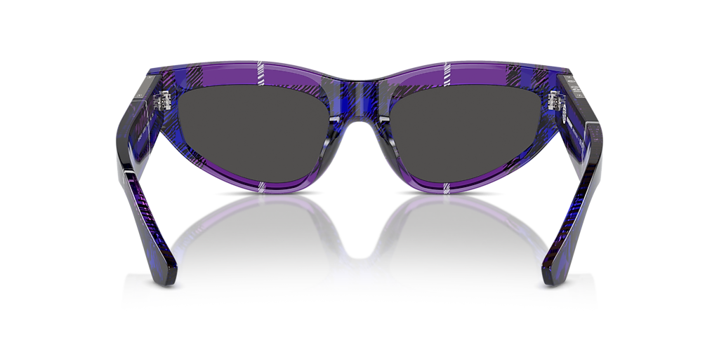 Burberry BE4425U M (55 - 19) with Grey lenses and Violet  display picture 1