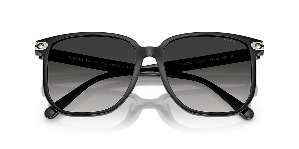 Coach CW419 XL (58 - 16) with Grey lenses and Black frame