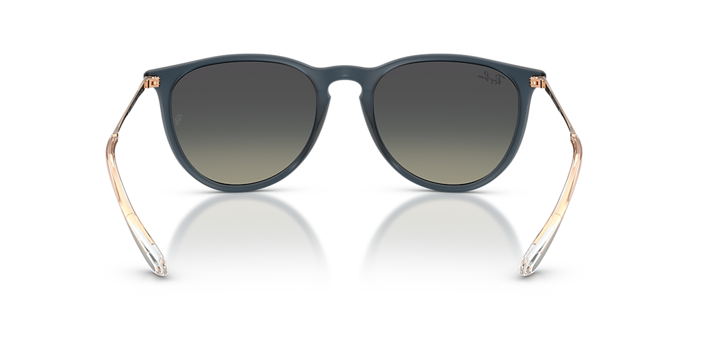 Ray-Ban Erika Classic M (54 - 18) with Grey lenses and Blue frame