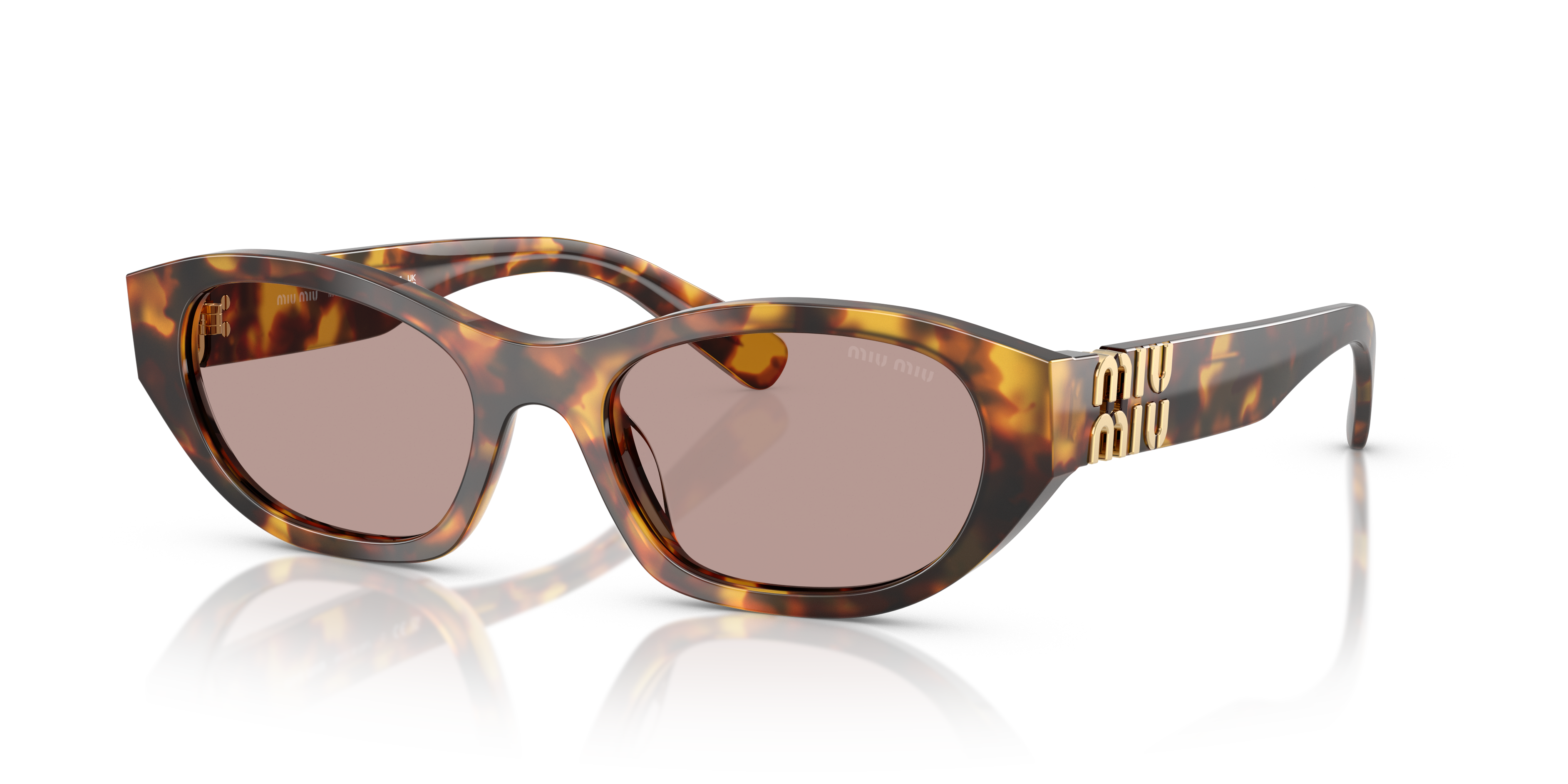 Miu Miu MU A03S L (53 - 19) with Violet lenses and Tortoise frame