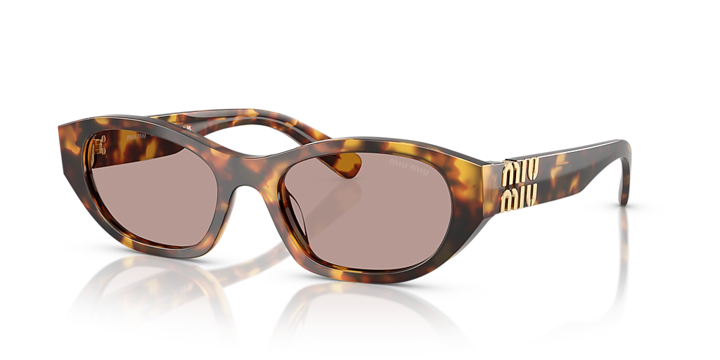 Miu Miu MU A03S L (53 - 19) with Violet lenses and Tortoise frame