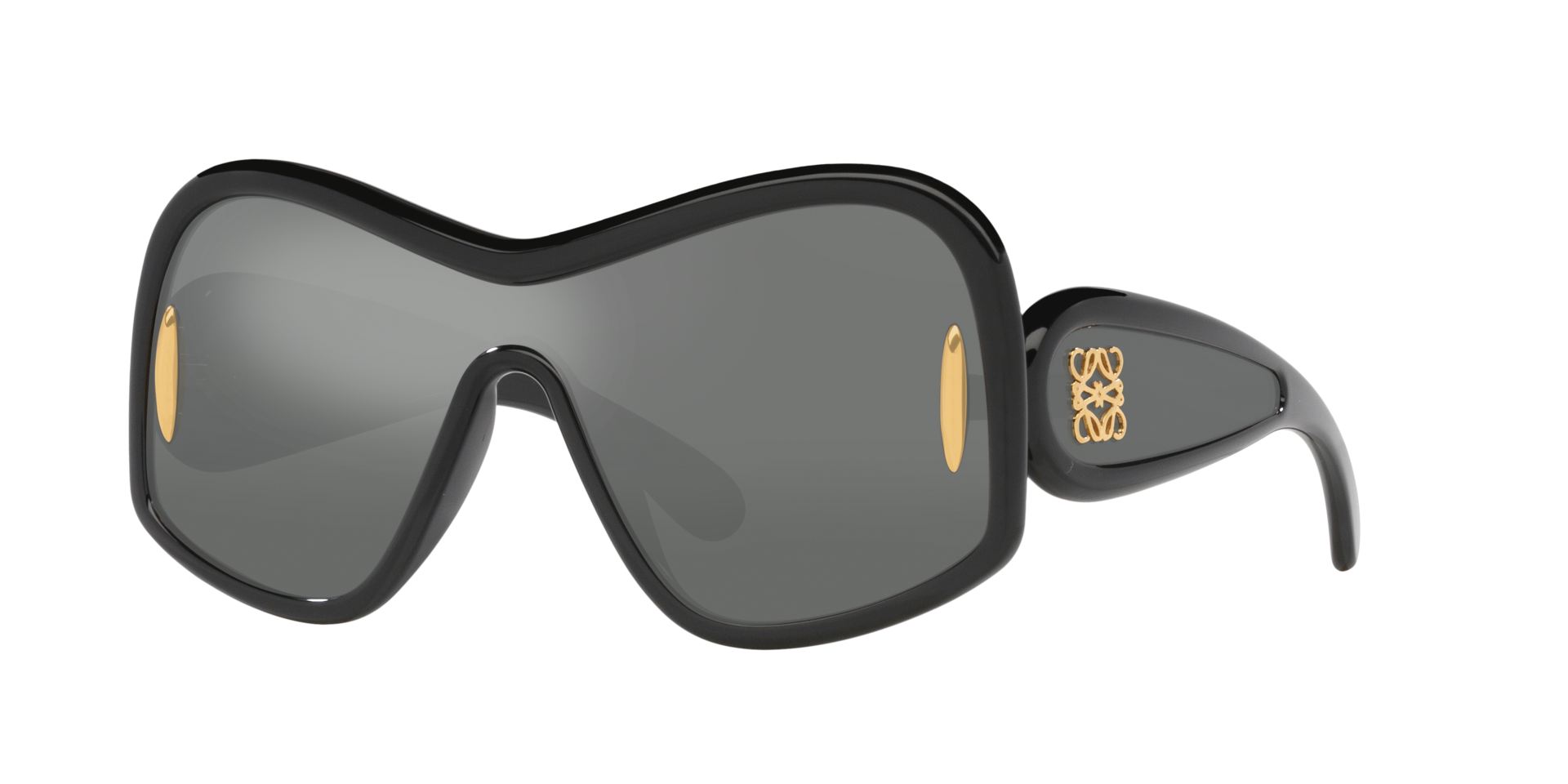 Loewe Femme Sunglass Fashion Lw40131I - Couleur du Monture Noir brillant Couleur de Lentille Gris 315 €