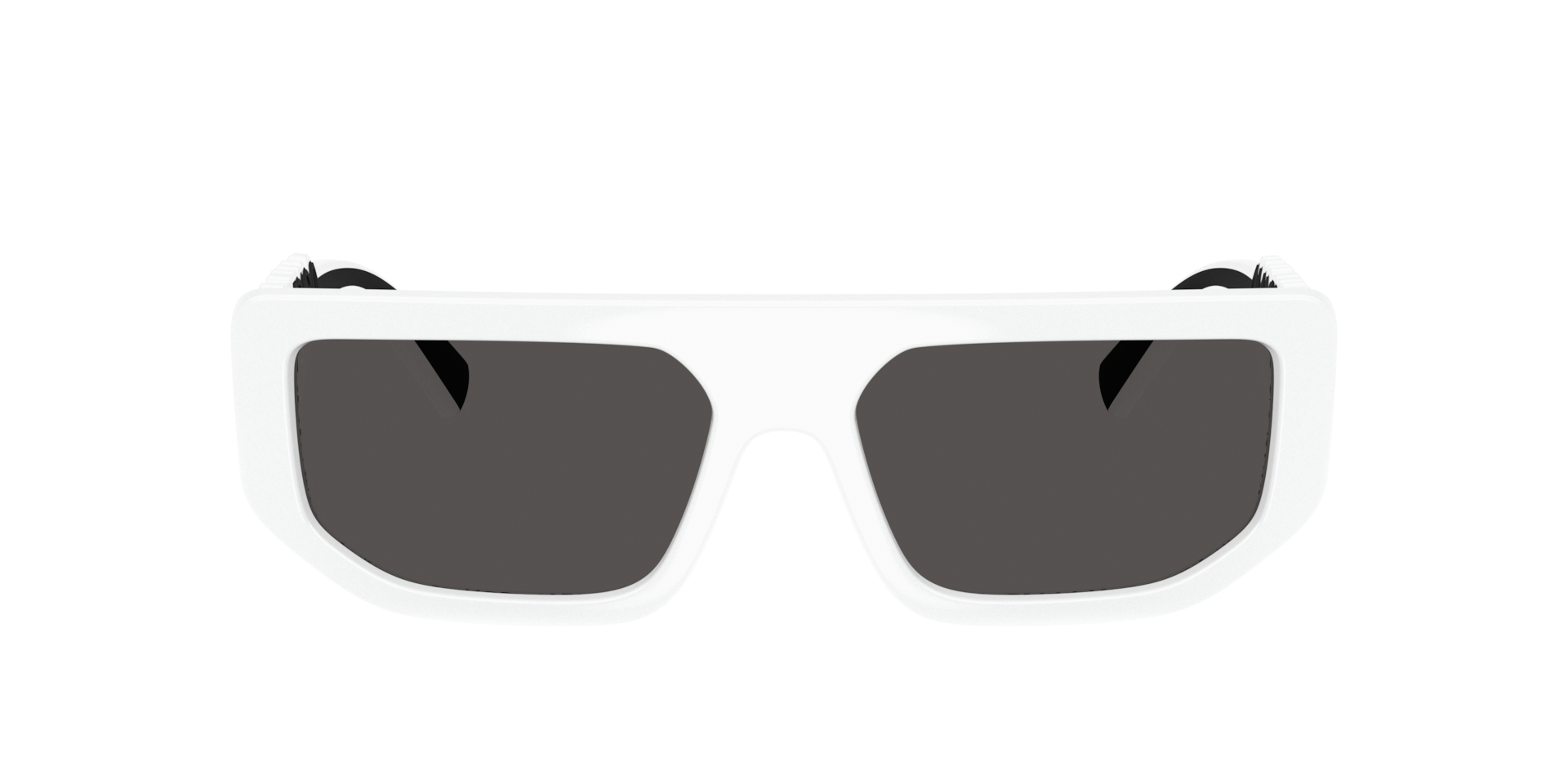 Dolce&Gabbana DG6203 M (56 - 16) with Grey lenses and White frame