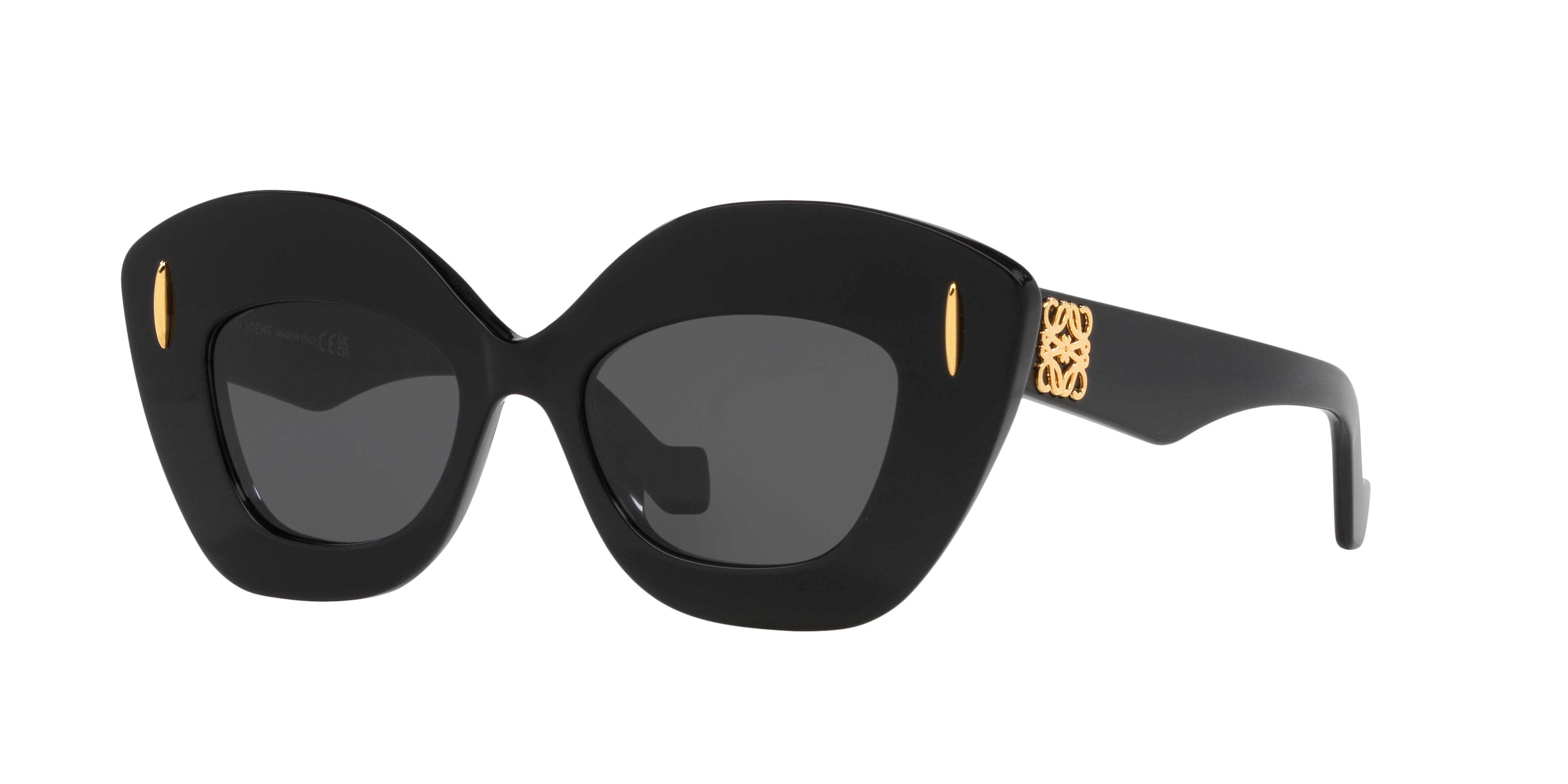 Loewe Anagram Lw40127I XXS (48 - 18) with Grey lenses and Black