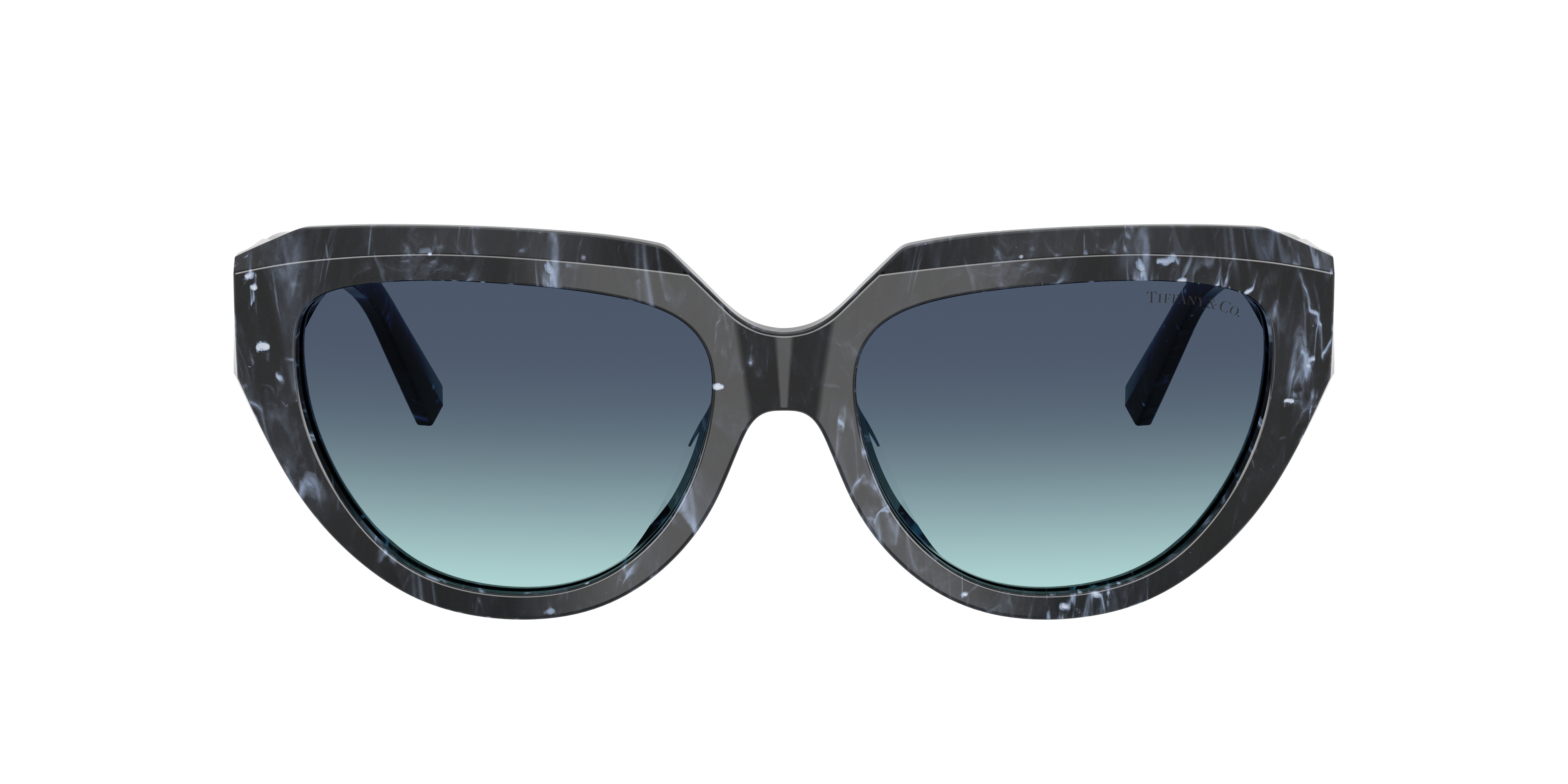 Tiffany & Co. TF4238U L (55 - 17) with Blue lenses and Black frame