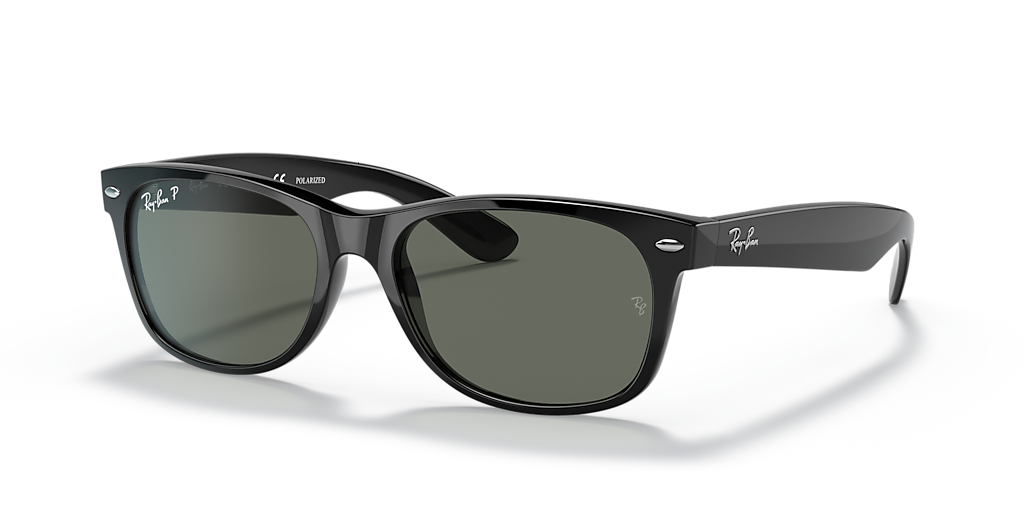 Ray-Ban New Wayfarer Classic M (55 - 18) with Green lenses and