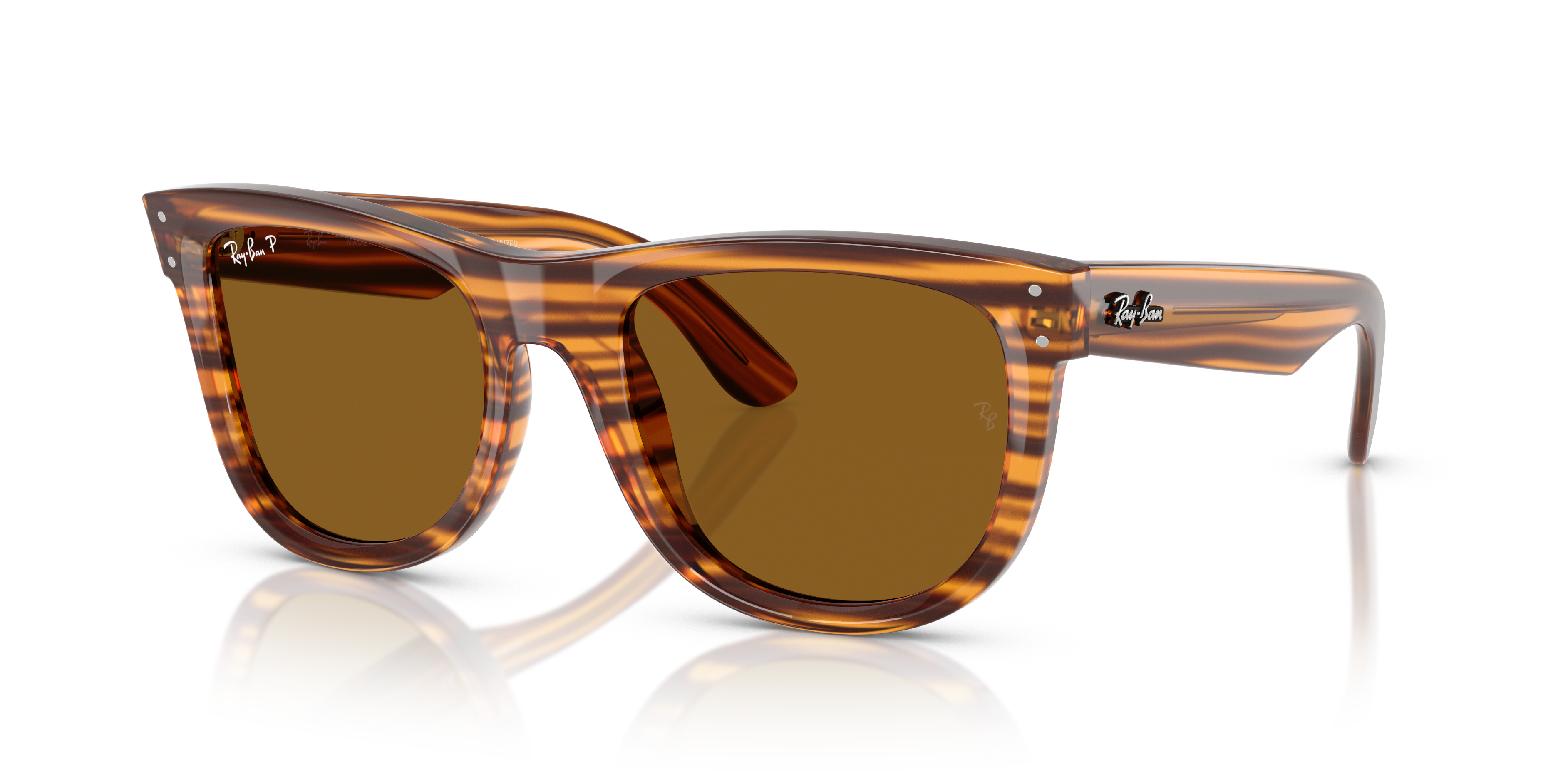 Ray-Ban Wayfarer Reverse S (50 - 22) with Brown lenses and Brown