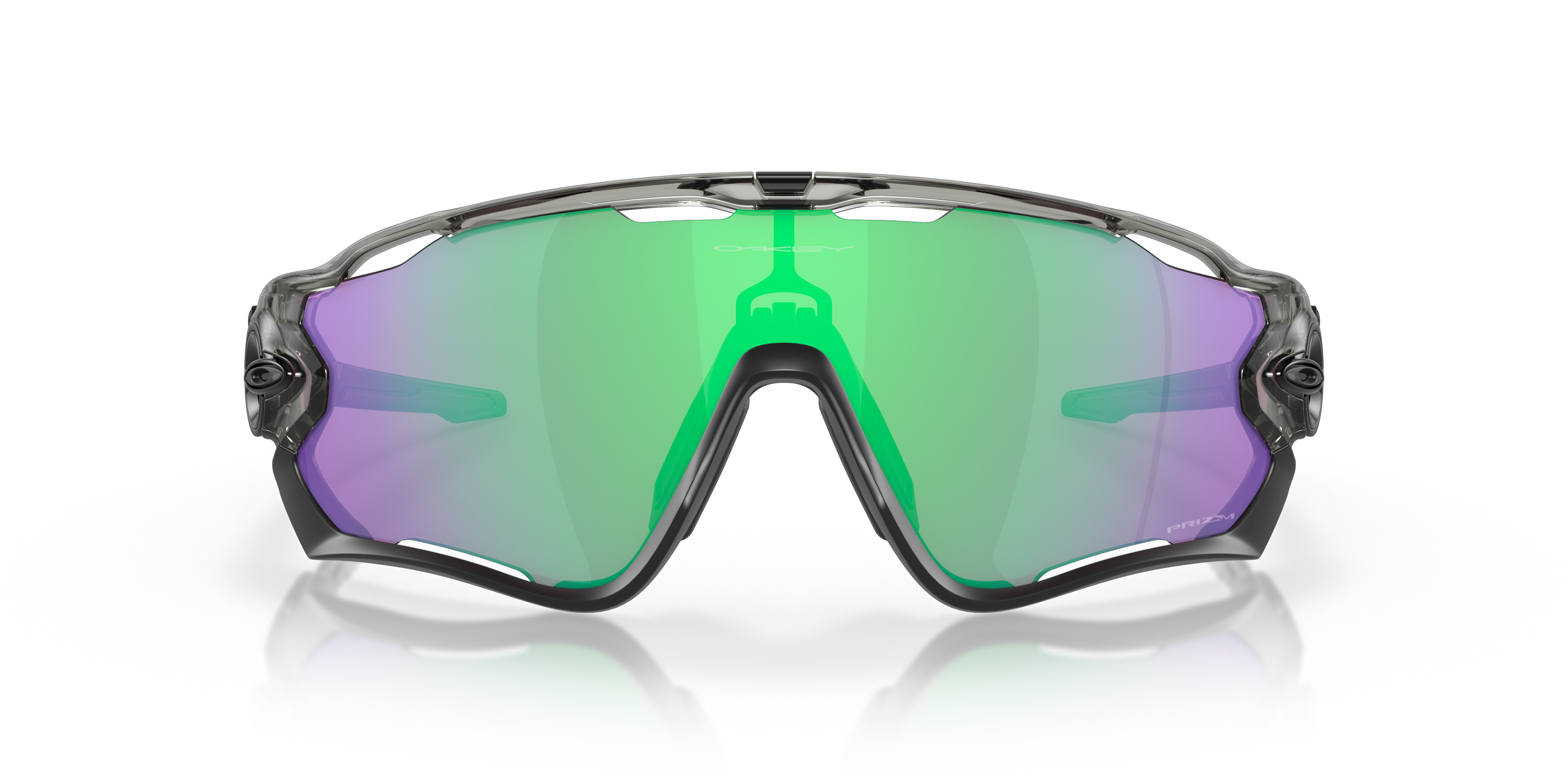 Oakley Jawbreaker™ L (0 - 131) with Green lenses and Grey frame