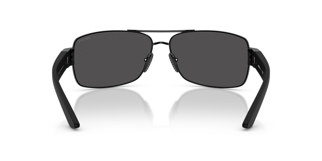 Prada Linea Rossa PS B52S XXL (65 - 14) com Lentes Cinza e Armação