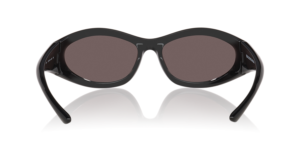 Balenciaga BB0384S XXL (70 - 19) with Grey lenses and Black frame