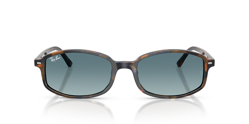 Ray-Ban Sam L (56 - 19) with Blue lenses and Tortoise frame