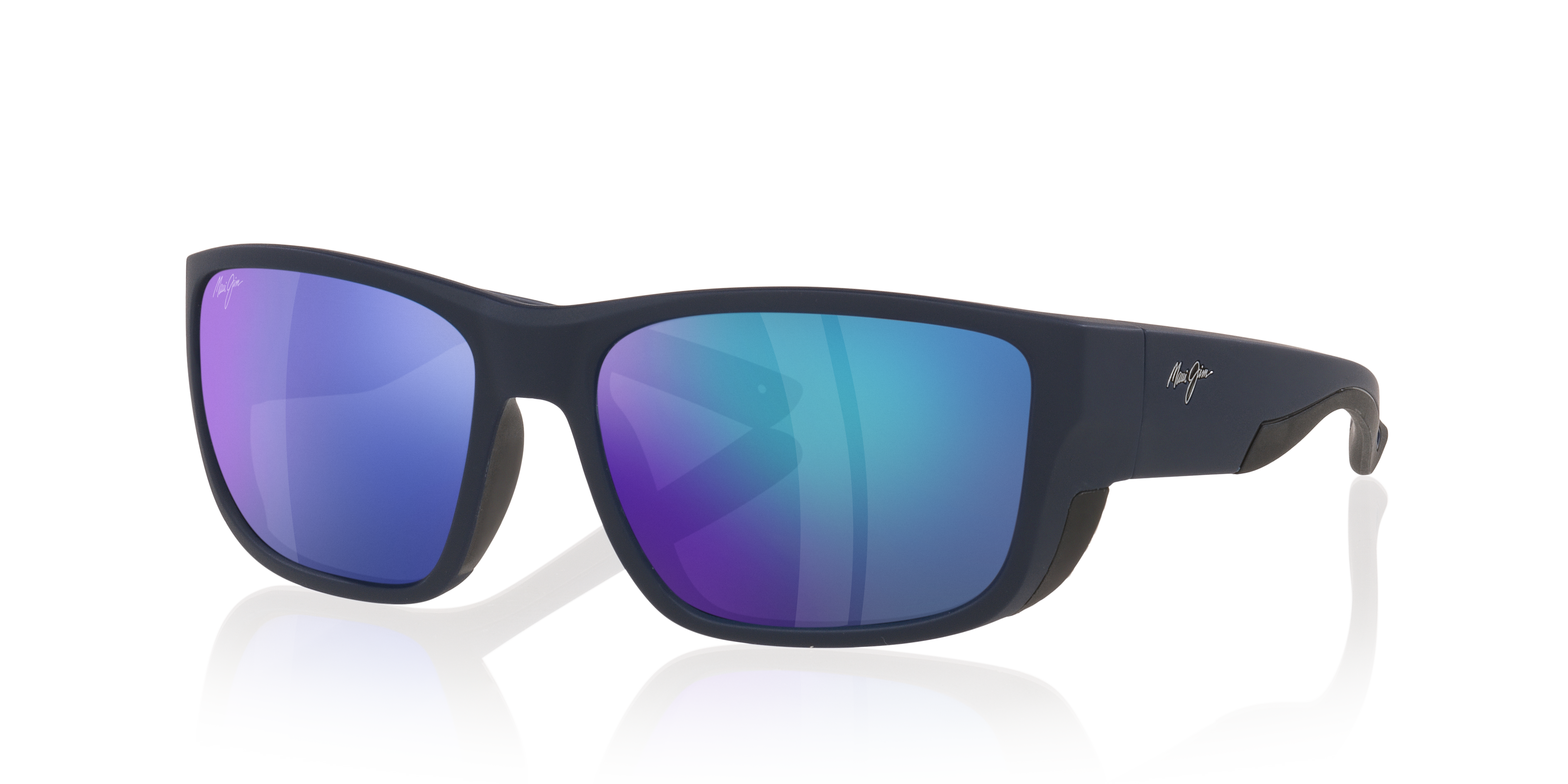 Maui Jim Amberjack XL (60 - 18) with Blue lenses and Black frame