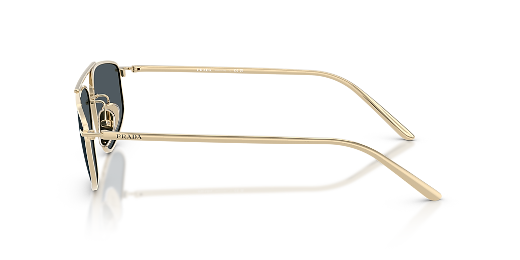 Prada PR C51S XL (58 - 15) with Grey lenses and Gold frame