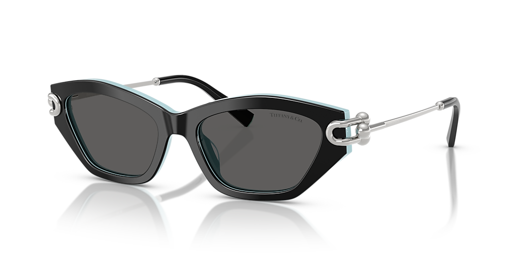 Tiffany & Co. TF4231U XL (53 - 17) with Grey lenses and Black