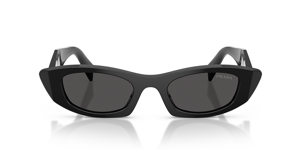 Prada PR B16S S (50 - 21) with Grey lenses and Black frame
