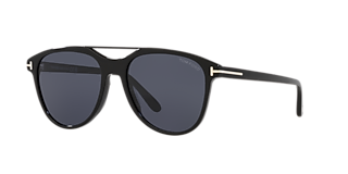 Tom Ford Toni XXL (55 - 16) with Blue lenses and Red frame