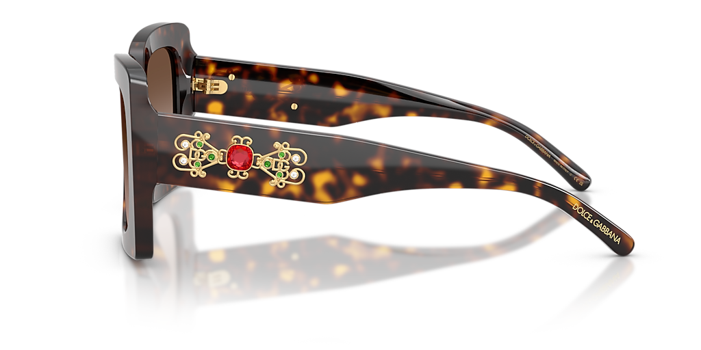 Dolce&Gabbana DG4525B L (54 - 22) with Brown lenses and Tortoise