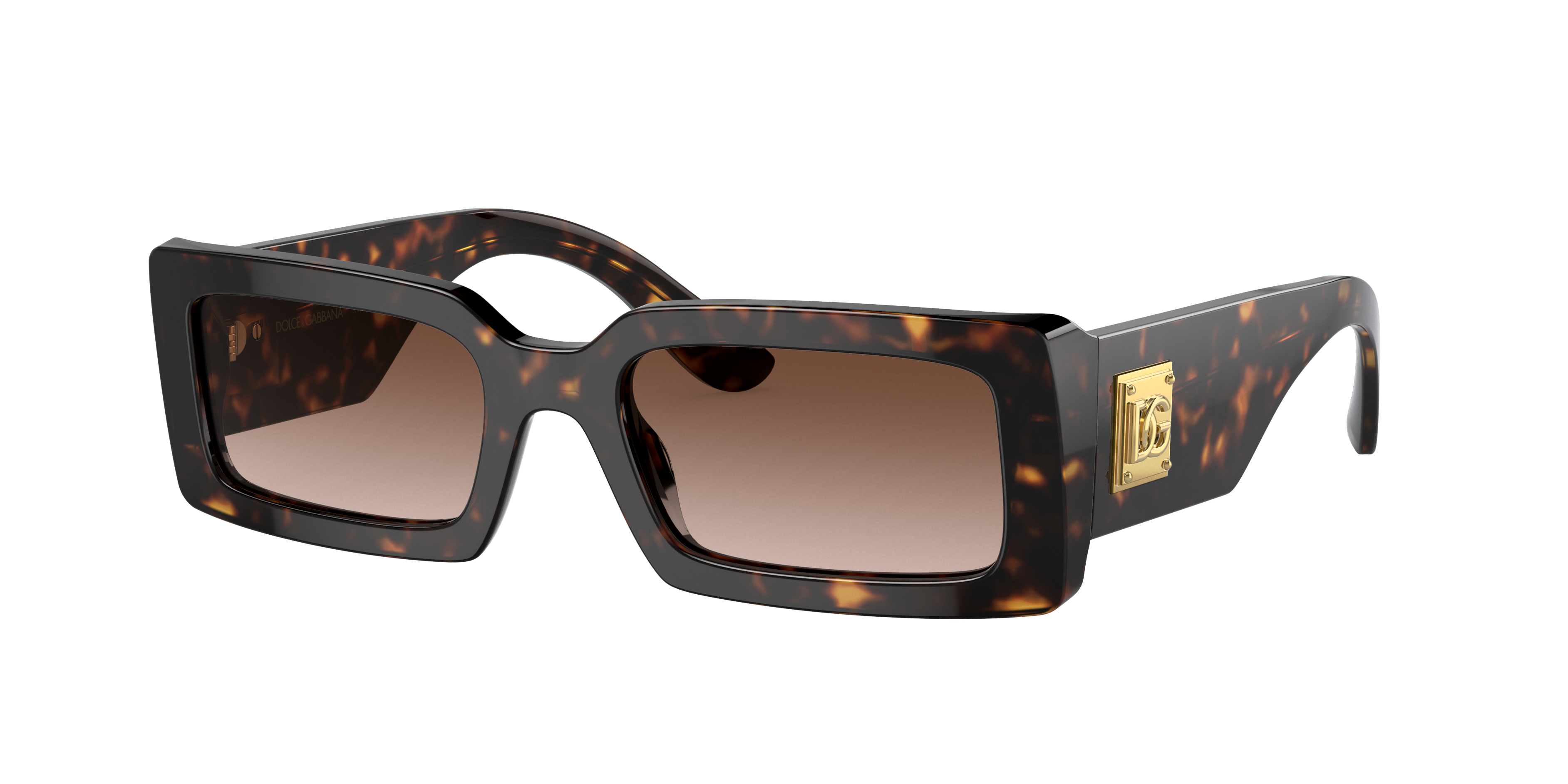 Dolce&Gabbana Woman Sunglass DG4416 -  Frame color: Havana, Lens color: Gradient Brown