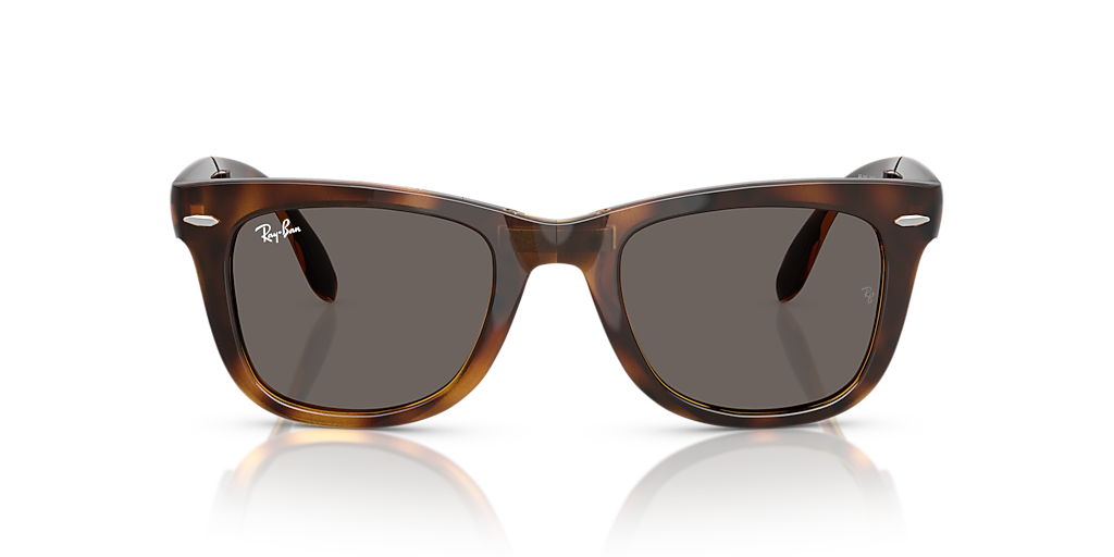 Ray-Ban Wayfarer Folding Classic L (50 - 22) with Grey lenses and