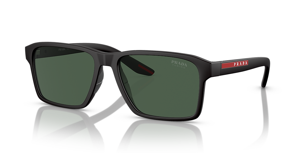 Prada Linea Rossa PS 05YS XXL (58 - 17) with Green lenses and
