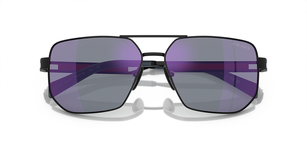 Prada Linea Rossa PS 51ZS XL (59 - 14) with Blue lenses and Black