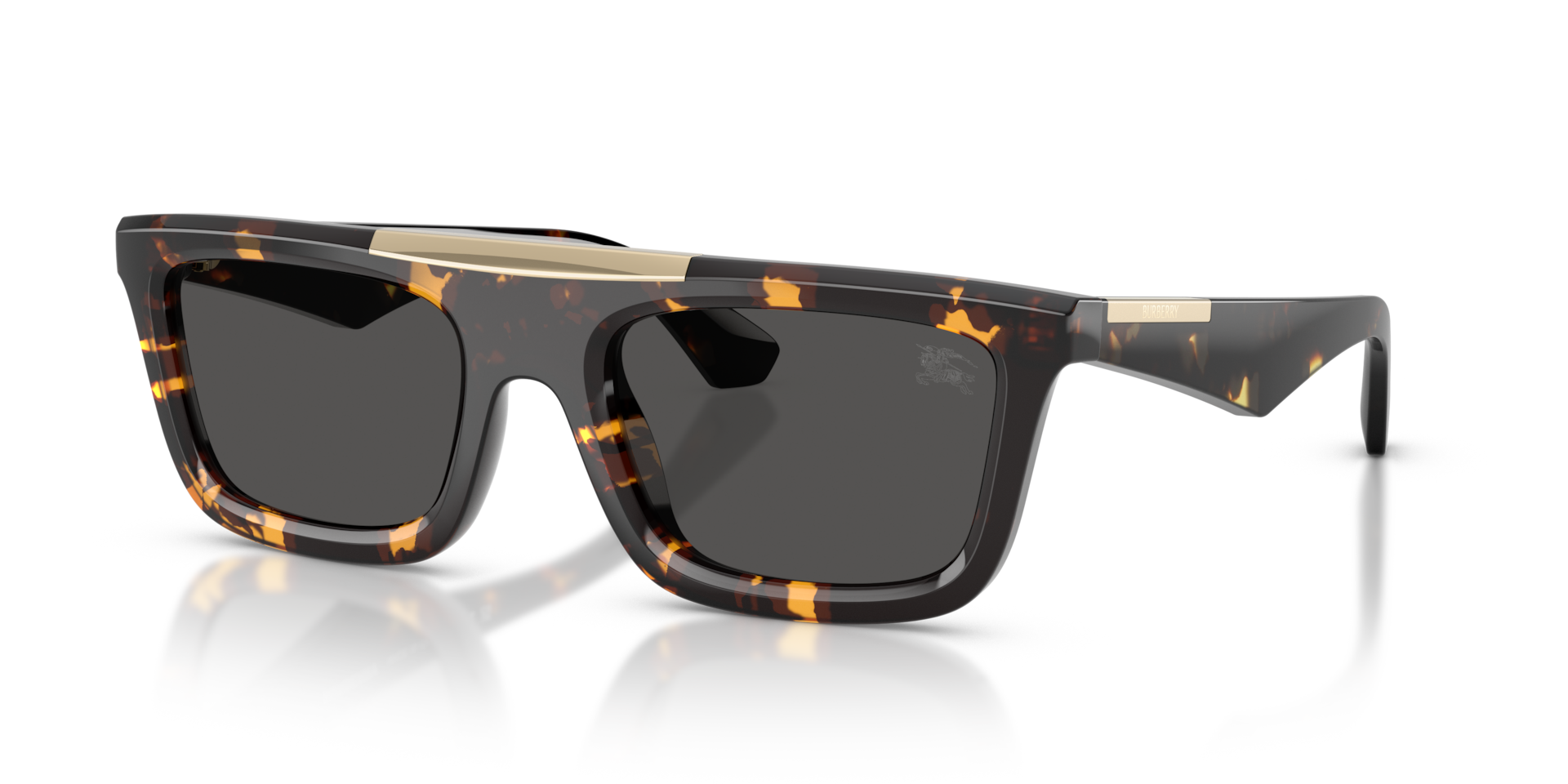 Burberry BE4451U L (54 - 21) with Grey lenses and Tortoise frame