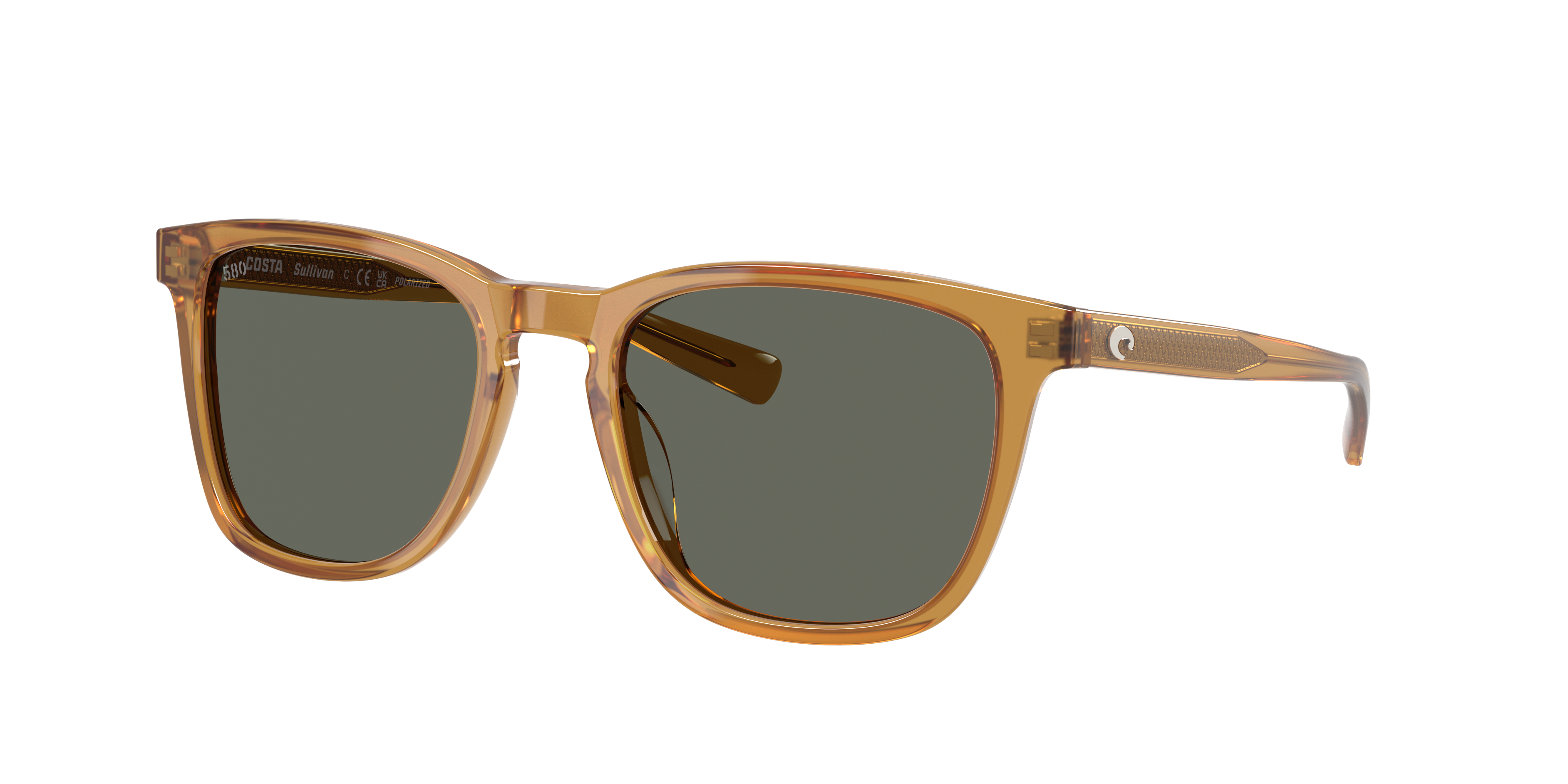 Costa Unisex Sunglass Sullivan -  Frame color: Sun Ray, Lens color: Gray
