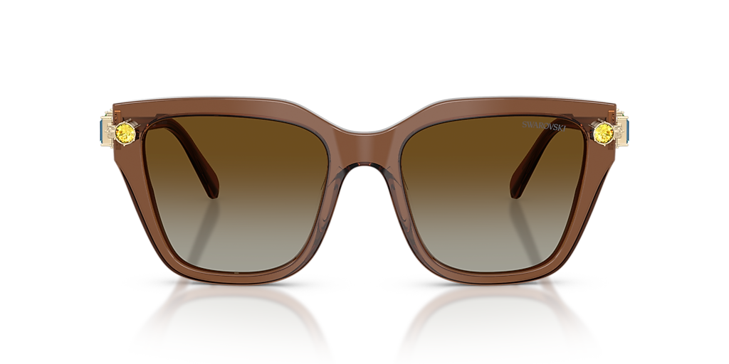 Swarovski SK6041 XL (53 - 19) with Brown lenses and Brown frame