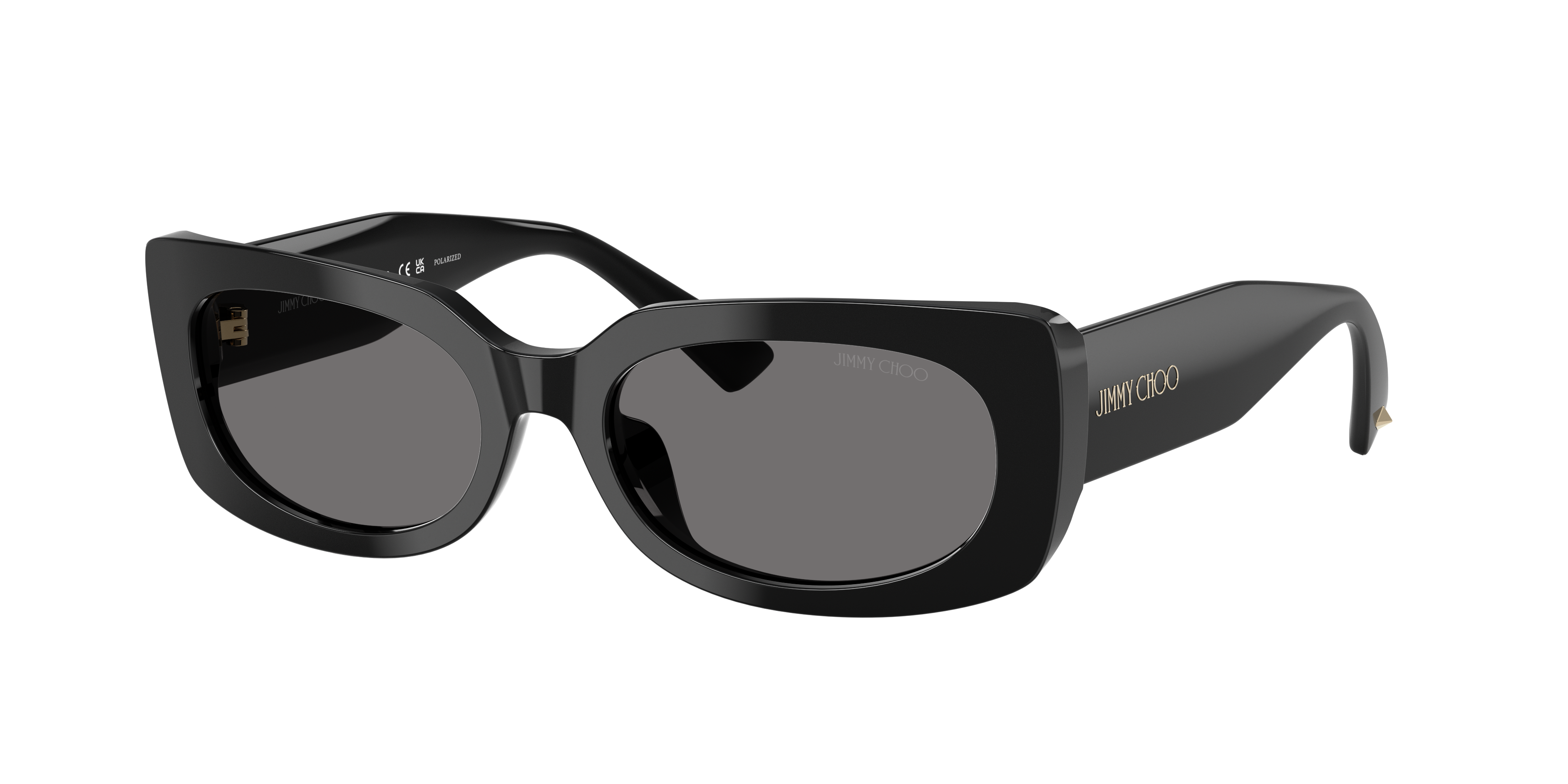 Jimmy Choo JC5029U S (54 - 18) with Grey lenses and Black frame