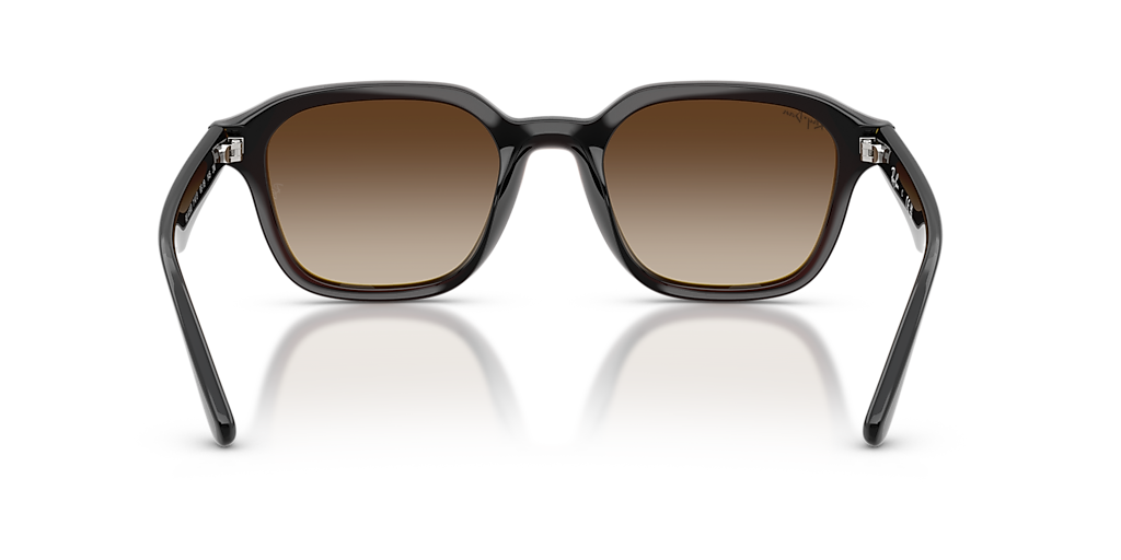 Ray-Ban RB4458D XL (65 - 18) with Brown lenses and Brown frame