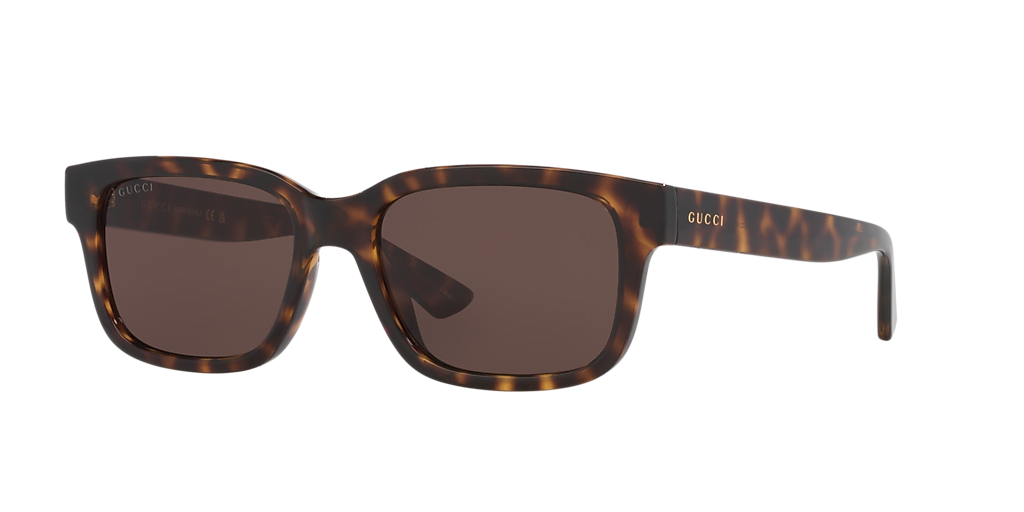 Gucci GG1583S L (56 - 18) with Brown lenses and Tortoise frame