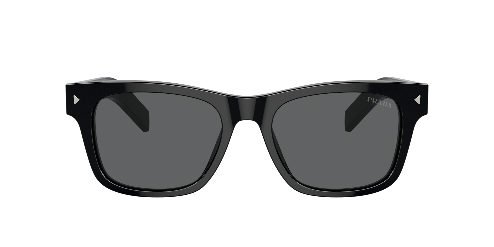 Prada PR A17SF XL (55 - 18) with Grey lenses and Black frame